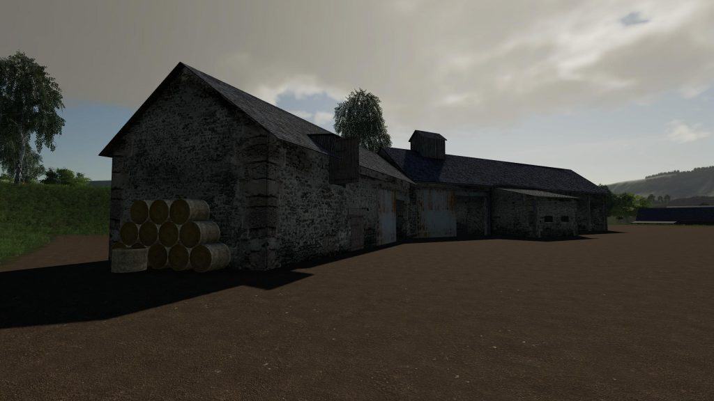 Old Stone Barn Placeable v1.0 Mod
