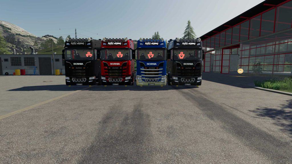 Scania S580 Scratchy Edition v0.9 Mod