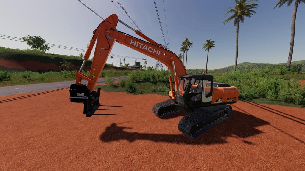 Hitachi ZX290LC Bale Forks v1.0.0.0 Mod