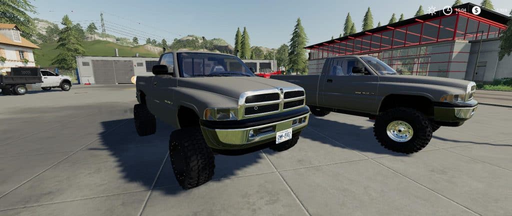 1996 Ram 1500 Single Cab Short Bed v1.0 Mod