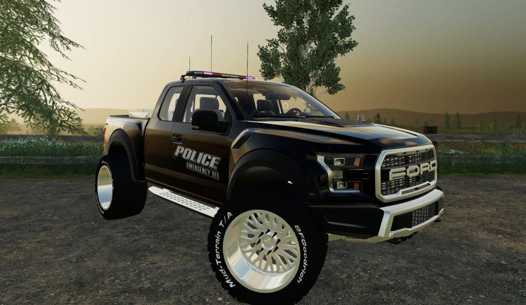 2017 Ford Raptor Police Edition v1.0 Mod