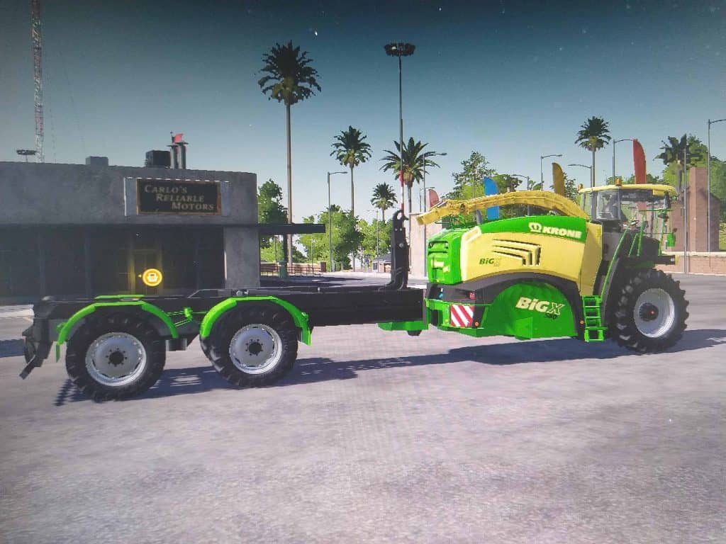 Krone Bigx 580 HKL v1.0.0.0 Mod