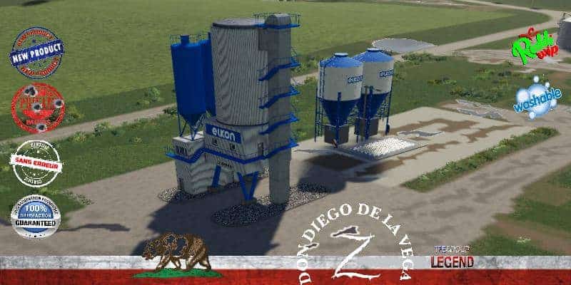 Centrale à béton elkon v1.5 Mod