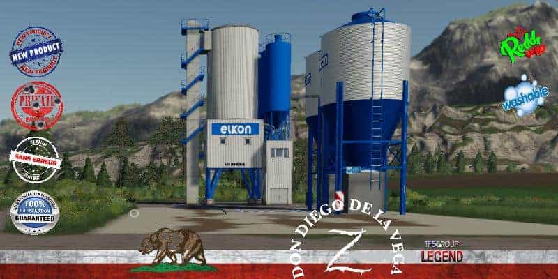 Centrale à béton elkon v1.5 Mod thumbnail 4