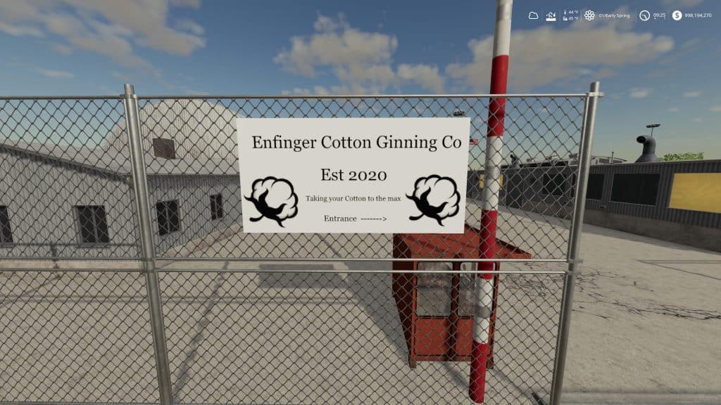 Enfinger Cotton Ginning Co Placeable Cotton Sell Point Final Mod