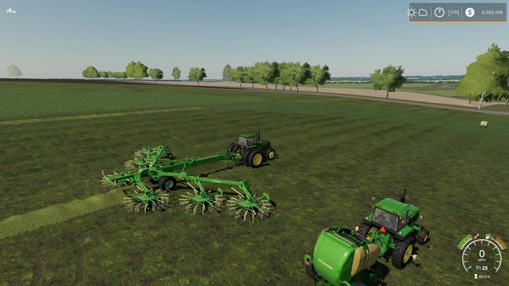 KRONE Swadro MultiFunction Rake / Tedder v1.0 Mod