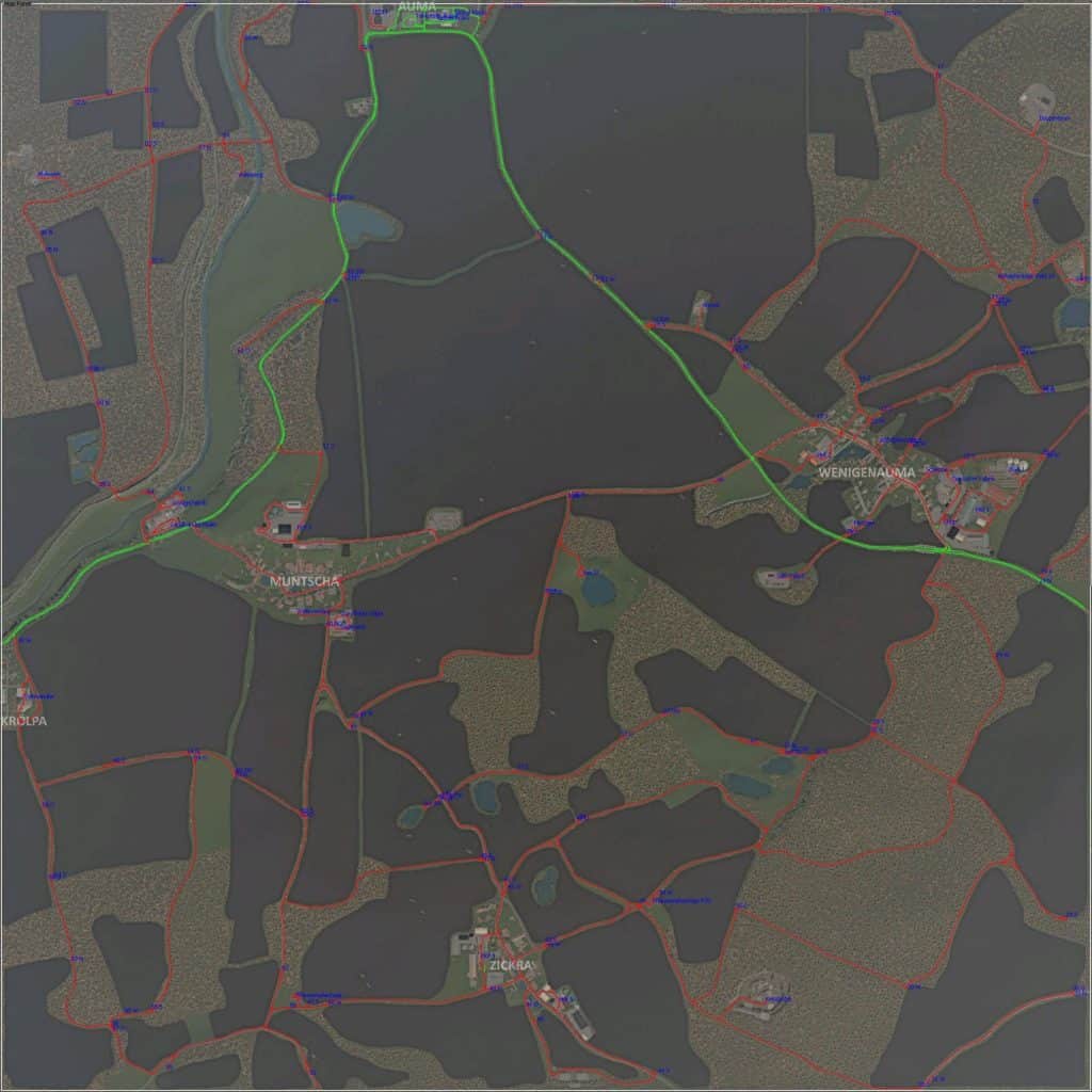 AD Strassennetz fur Irgendwo in Thuringen II V3 v1.0 Mod