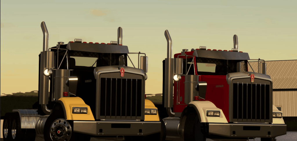 Kenworth T800 HIGH HOOD v1.0 Mod