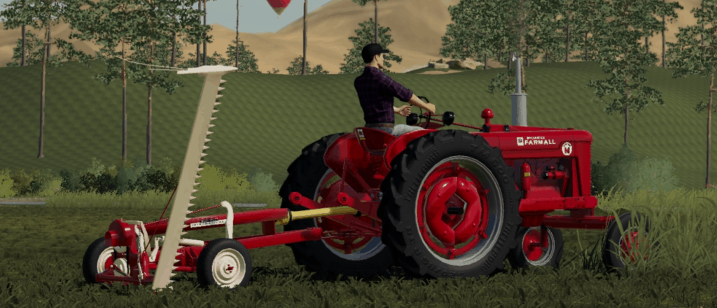 Lizard Pull Sickle Bar Mower Mod