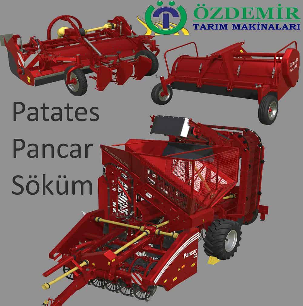 OZDEMIR Tarım Pancar ve Patates Sokum v1.0 Mod