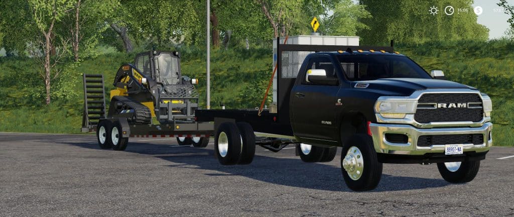 2020 Ram 3500 Flatbed Updated v2.0 Mod