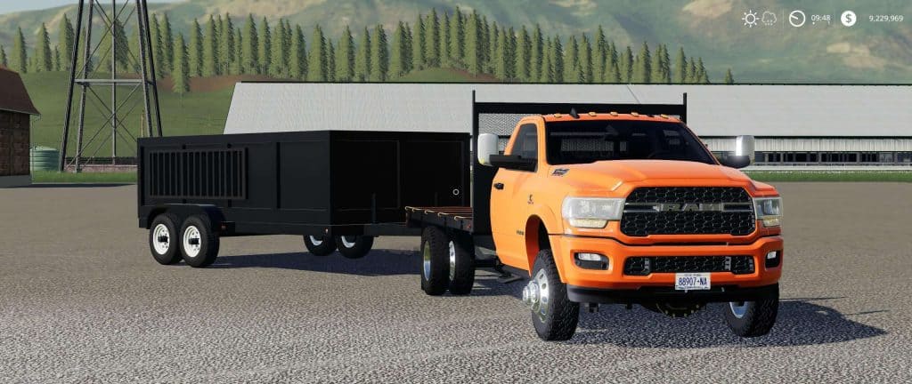 2020 Ram 3500 Flatbed v2.0.0.0 Mod