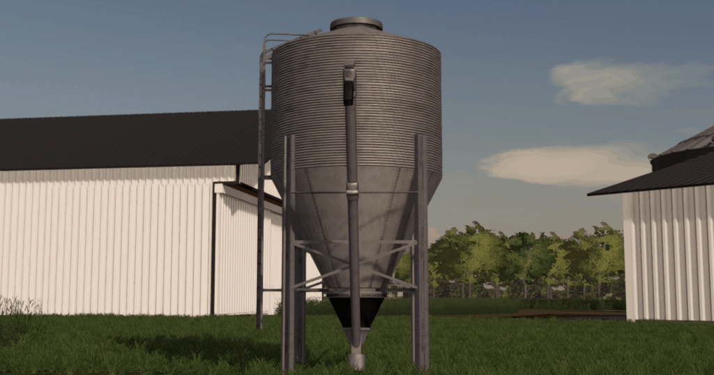 Diniz Farms Map Expansion Pack: Feed storage bin Mod
