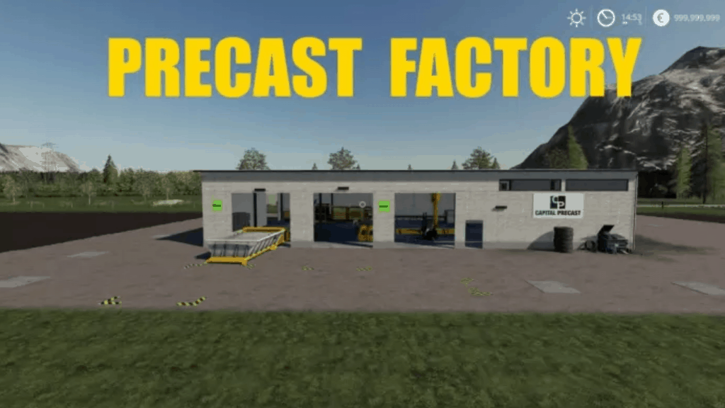 PRECAST FACTORY v1.0.0.0 Mod