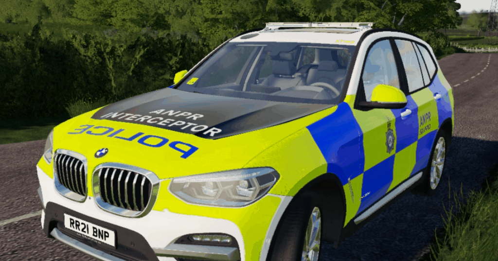 UK Police BMW X3 Mod