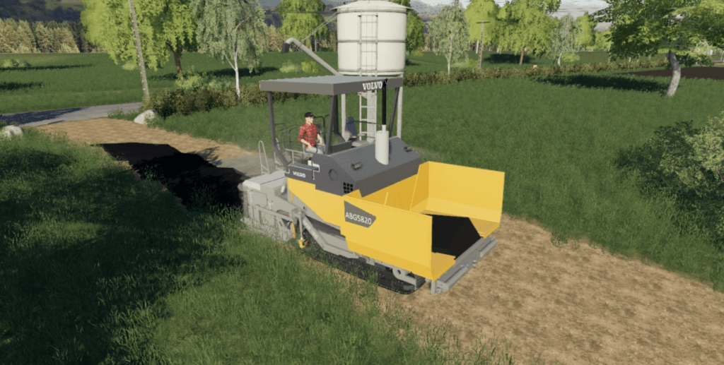 Volvo Abg5820 Paver Mod