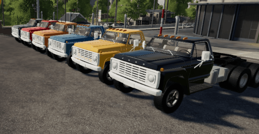 1975 Ford F600 Dual Axle Semi Mod