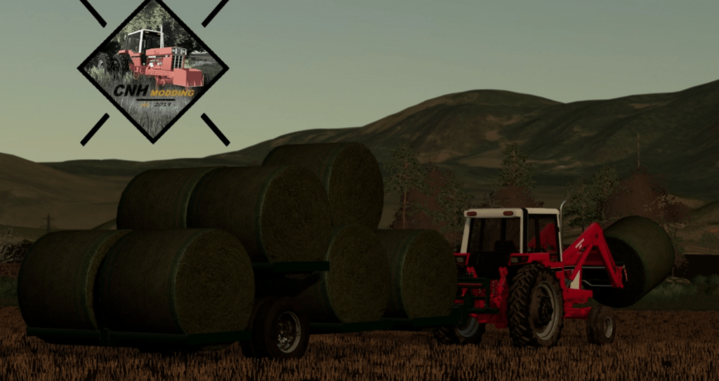 Double E Bale Trailer Mod