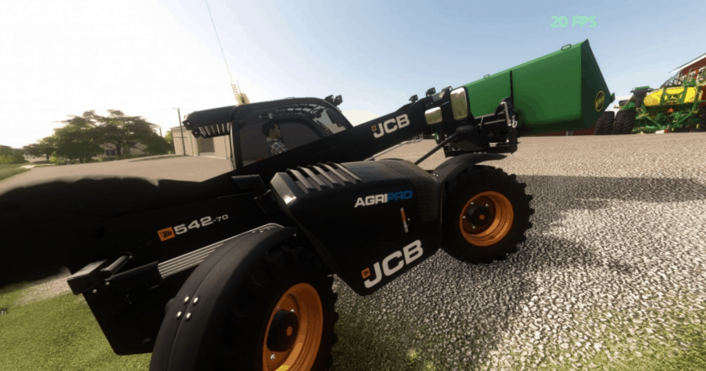 JCB 542-70 myers agri black edition Mod