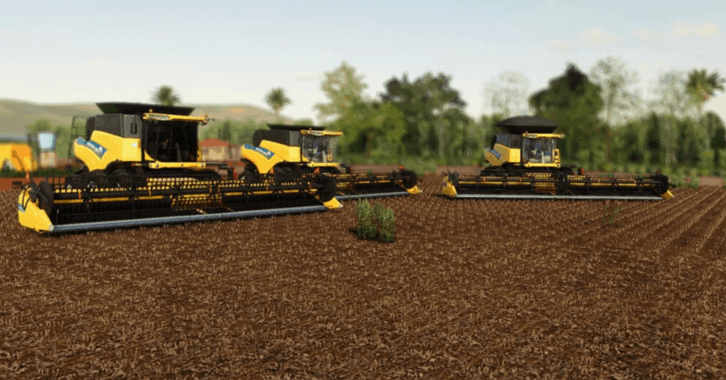 New Holland / Case IH Drapper Edit Mod