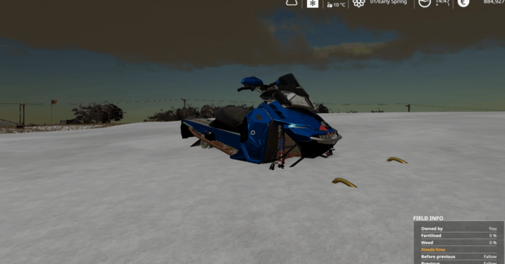 Skidoo long track EDIT Mod