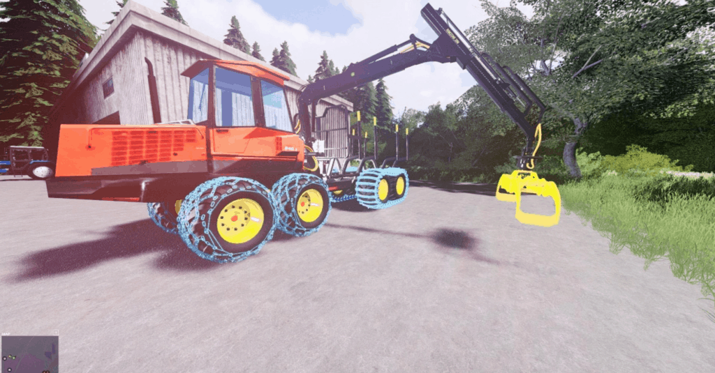 Valmet 840 Forwarder Mod