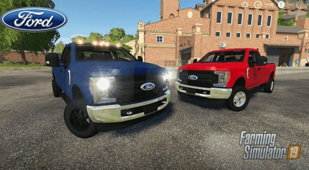 2017 Ford F250 Worker v1.0.0.0 Mod