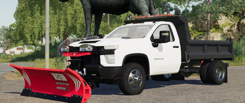 2020 Chevy 3500HD Single Cab Dump Truck v1.0 Mod