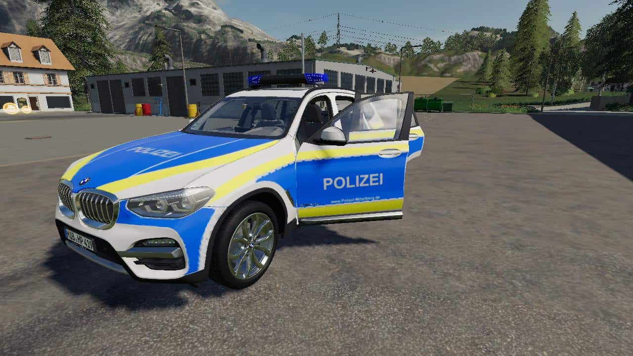 BMW X3 – POLIZEI v3.0 Mod