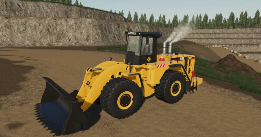 CAT 990H Mining Loader Mod