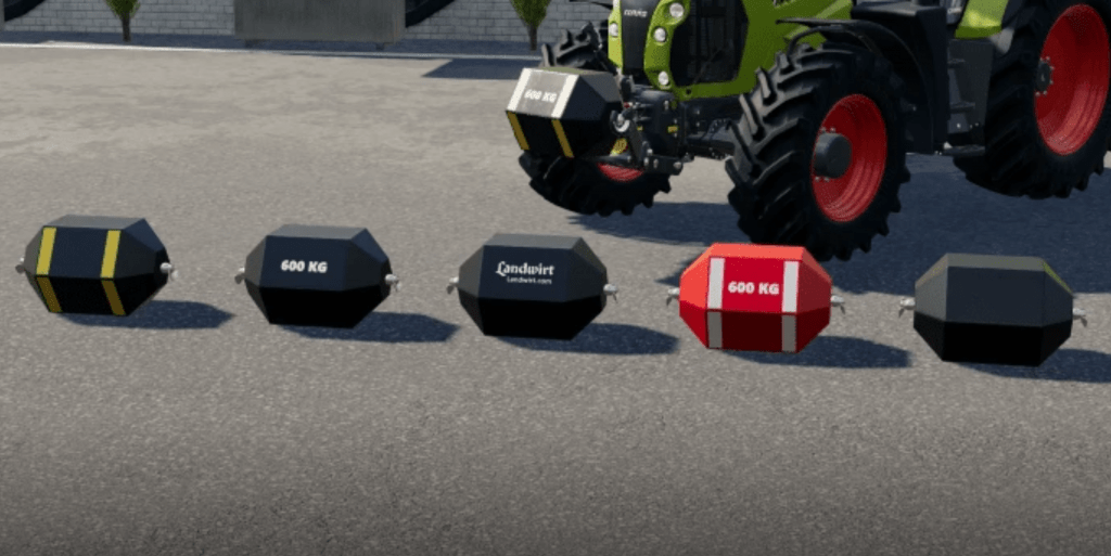 Eigenbau Kompaktgewicht 600kg v1.0.0.0 Mod