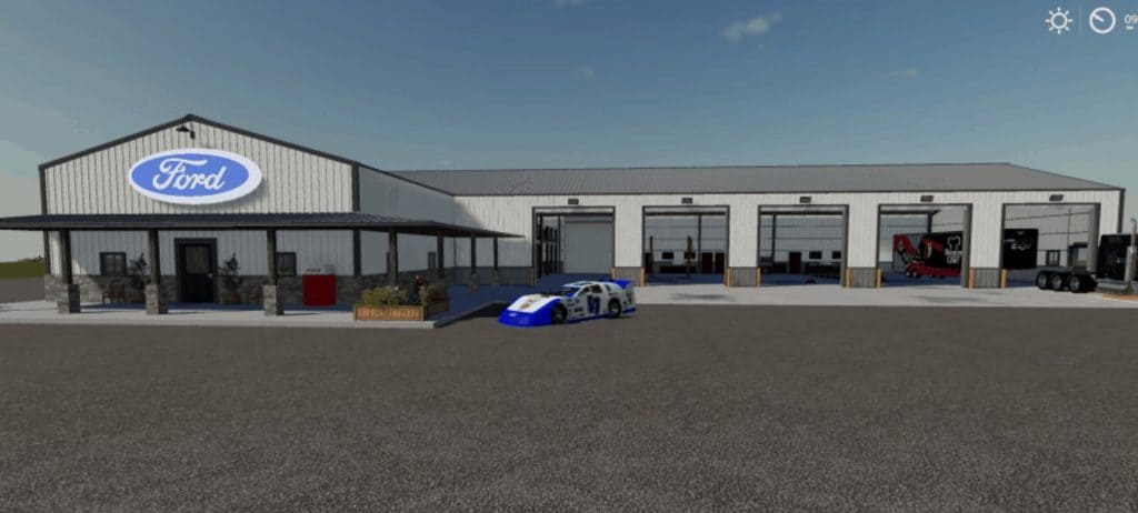 Ford Racing Garage Mod