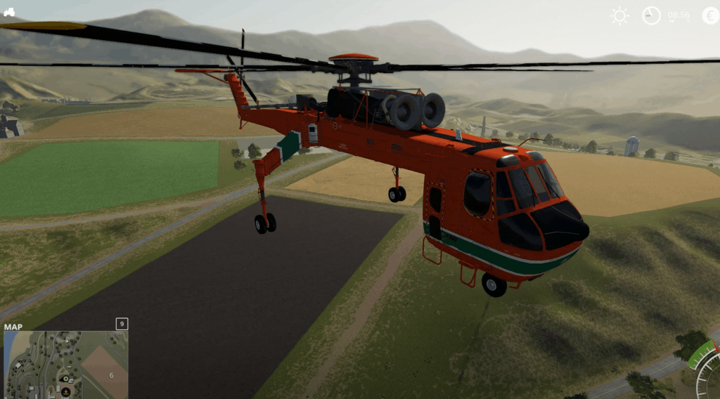 Forestry Helicopter v1.0.0.0 Mod