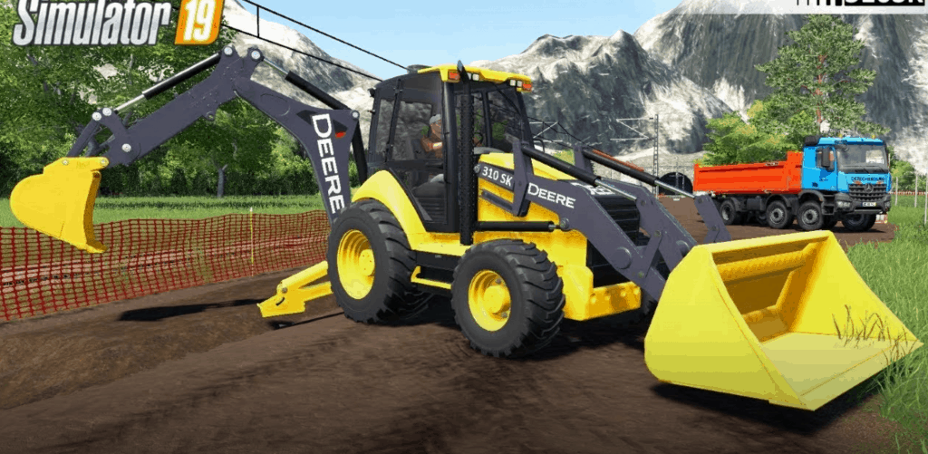 John Deere 310SK v1.5 Mod