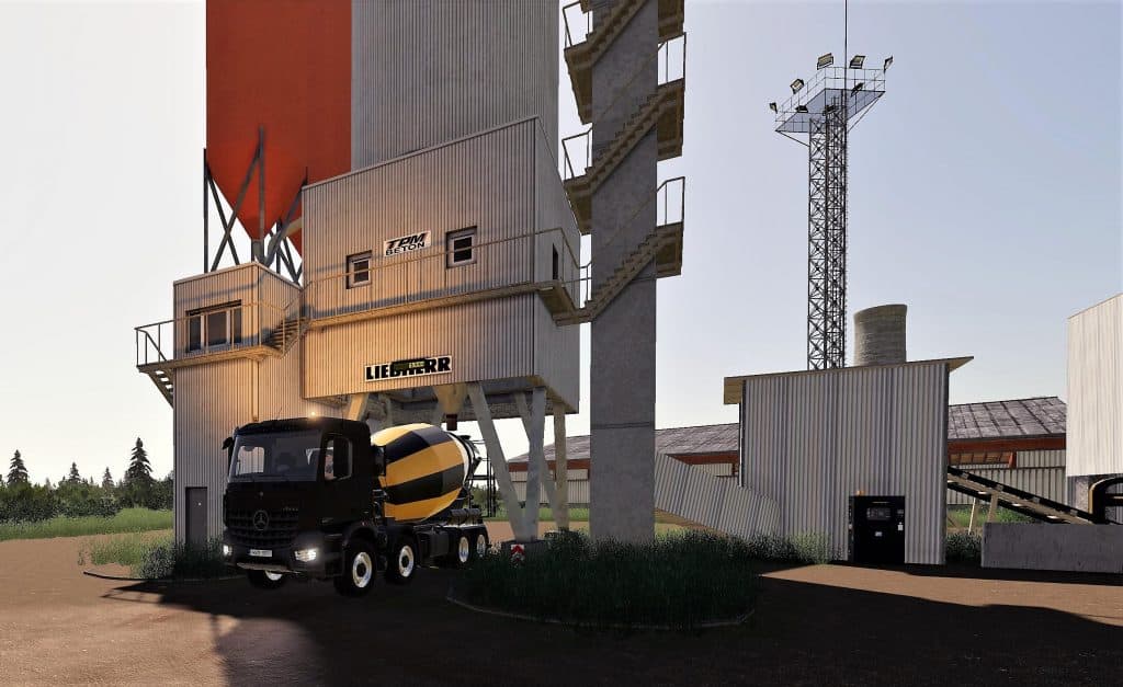 Mercedes-Benz Arocs Concrete Mixer v1.0.0.0 Mod