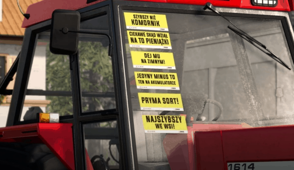 PACZKA POLSKICH NAKLEJEK ZENOX v1.0.0.0 Mod