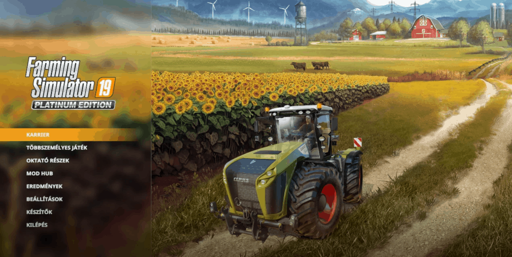 FS17 Background theme For FS 19 v1.0 Mod