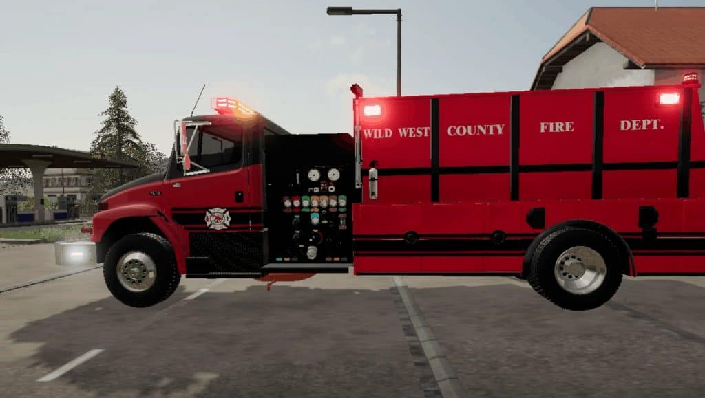 American Fire Truck v3.0 Mod