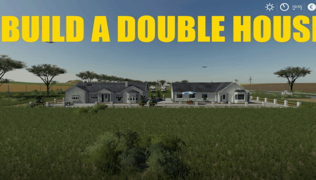 BUILD A DOUBLE HOUSE v1.0.0.0 Mod