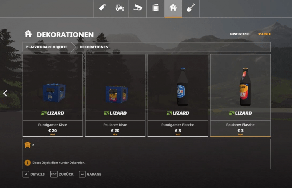 Bierpack v1.0.0.0 Mod