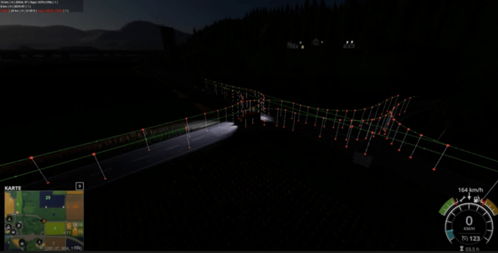 Falkland 1.1 Autodrive Course Template v0.3 Mod