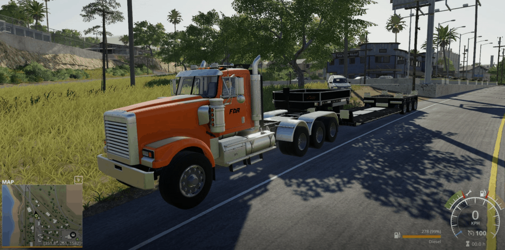 Giants Hauler Truck 1 + Lowbed Gooseneck v1.0.0.0 Mod