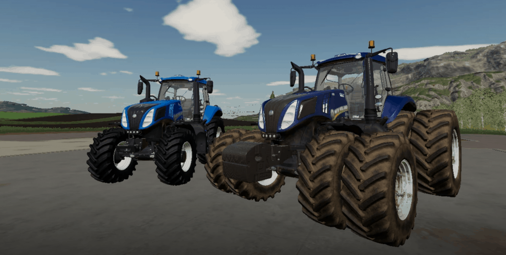 New Holland T8 Series EU v1.2.0.0 Mod