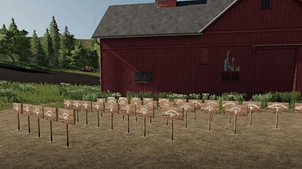 Platzierbare Farm Schilder v1.0.0.0 Mod