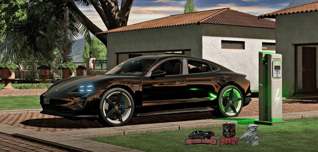Porsche Taycan Turbo S Electric v1.1 Mod