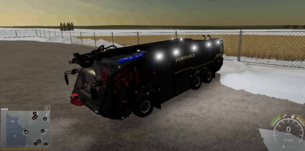 Rosenbauer Panther 6X6 v1.0.0.0 Mod