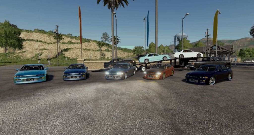 Skyline R33 4DR Mod
