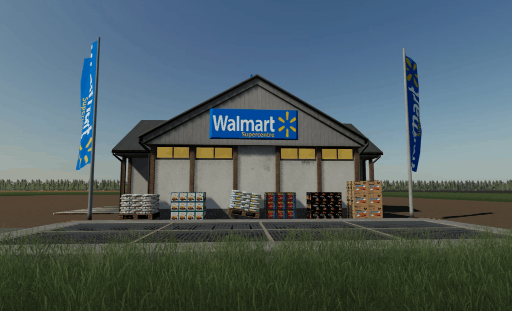 Supermarket Walmart Mod