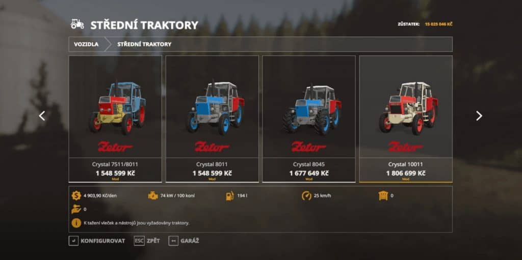ZETOR URII PACK v2.0.0.0 Mod