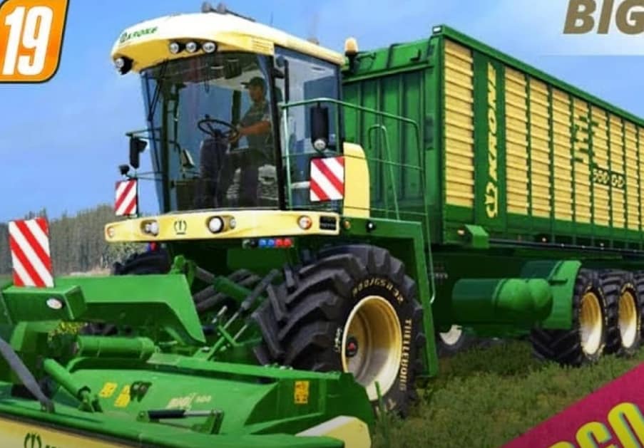 Krone Selbstfahrer Mäher Beta Mod